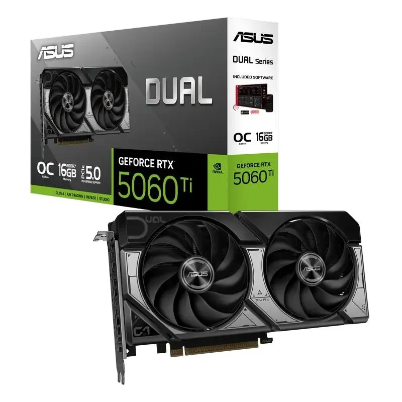 VGA ASUS RTX5060Ti 16GB GDDR7 Dual OC  7