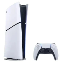 System Video Game Console SONY PlayStation 5 Slim Digital Edition+Fortnite Flowering Chaos, White 8