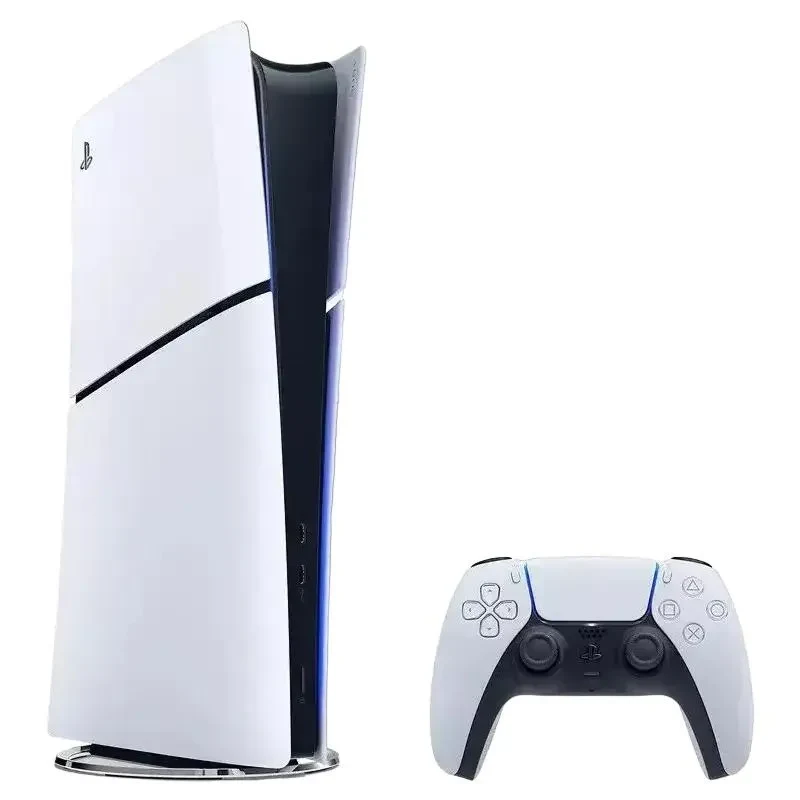 System Video Game Console SONY PlayStation 5 Slim Digital Edition+Fortnite Flowering Chaos, White 8