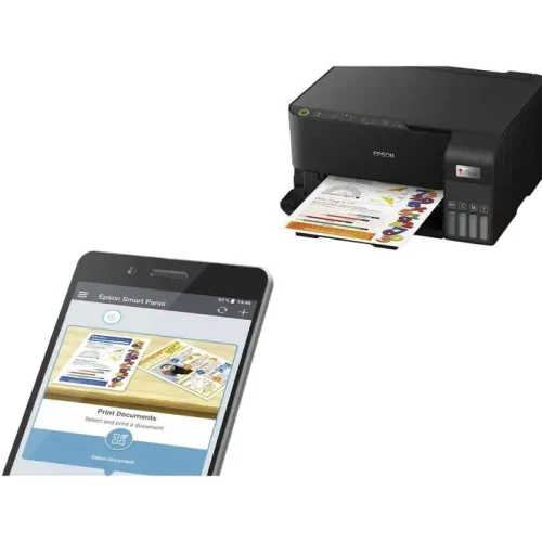 Inkjet Printer Epson MFD EcoTank L3550, Black