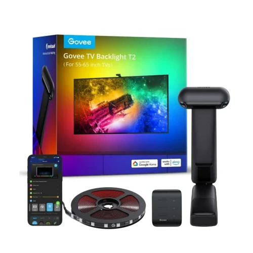 Banda LED pentru TV Govee Envisual TV Backlight T2 with Dual Cameras (75”-85”)