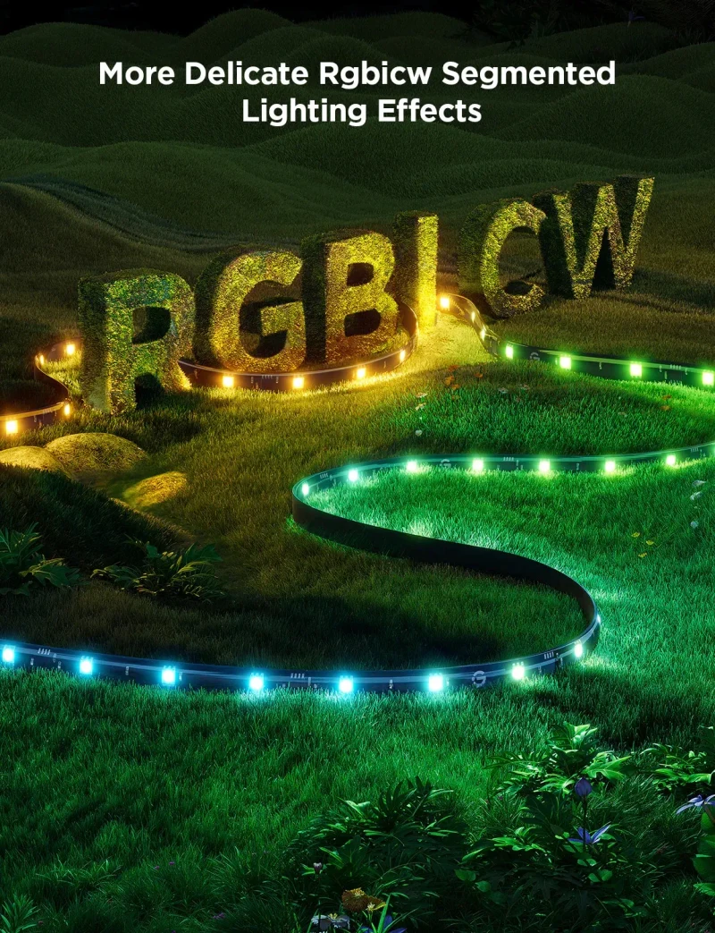 Banda LED pentru TV GOVEE RGBIC TV Backlight 3 Lite (55”-65”) 4