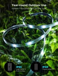 Banda LED de exterior GOVEE RGBICWW Outdoor Strip Light Pro 10M 5