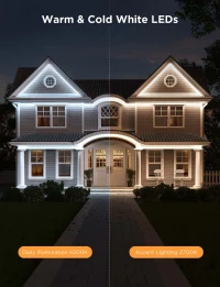 Banda LED de exterior GOVEE RGBICWW Outdoor Strip Light Pro 10M 3