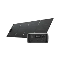 Set EcoFlow RIVER 3 UPS + 45W Portable Solar Panel (Type-C) 2