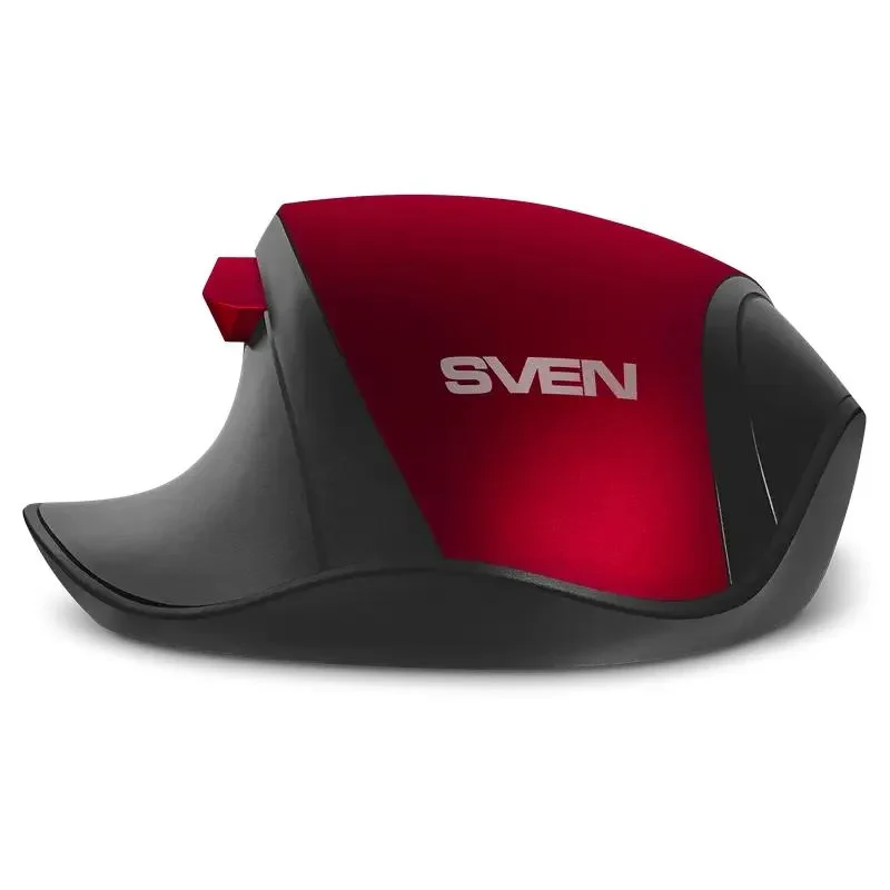 Wireless Mouse SVEN RX-525SW, Black | Red 3