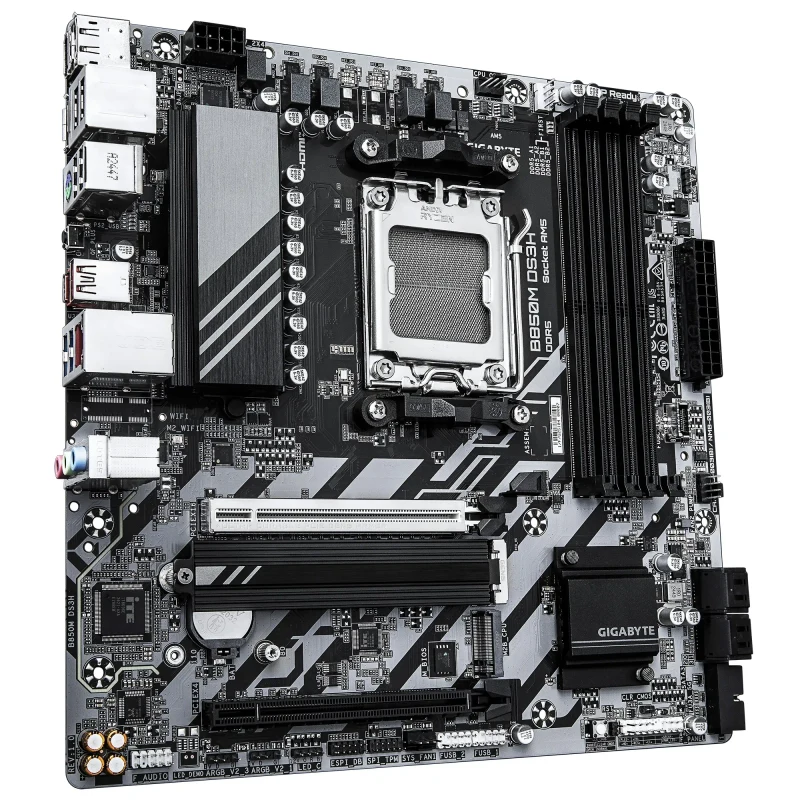 Placa de baza GIGABYTE B850M DS3H/ AM5 / B850 / DDR5 / mATX 3