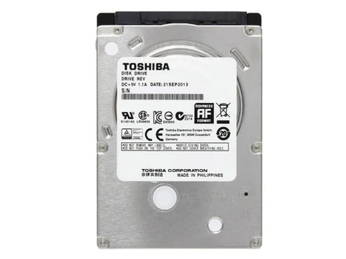 2.5” HDD 500GB  Toshiba MQ01ACF050, 7200rpm, 16MB, 7mm, SATAIII, NP