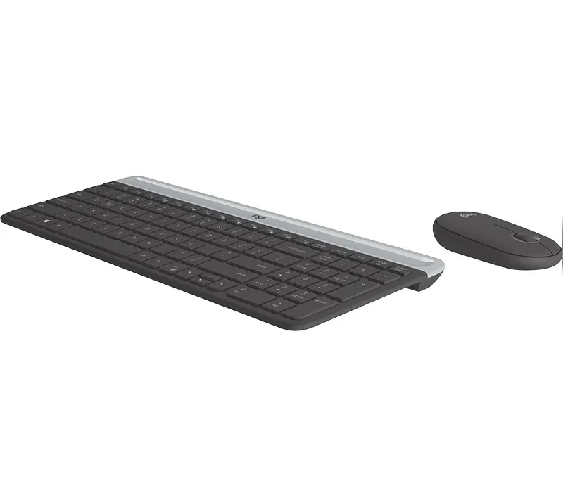 Tastatura cu mouse Wireless Logitech Combo MK470 Slim/ 2.4GHz nano USB receiver/ Graphite 3