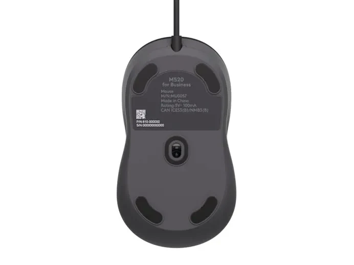 Mouse Logitech Signature M520, Graphite 5