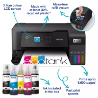 MFD cu CISS Epson EcoTank L3560 / A4 / Wi-Fi / Black 6