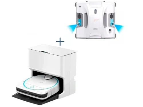 Bundle HOBOT ”Vacuum Cleaning Robot Legee D8 + Window Cleaning Robot S7 Pro”