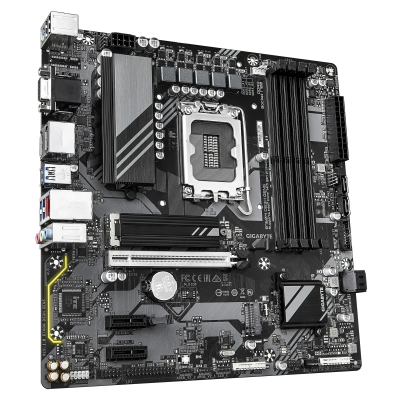 Placa de baza GIGABYTE B760M DS3H GEN5/ 1700/ B760/ DDR5/ mATX 3