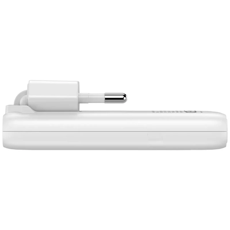 Incarcator USB VERBATIM Fold 'n' Go GaN Charger 65W / Dual USB-C/ White 3