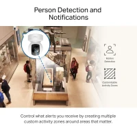 Camera de securitate IP de interior TP-LINK Tapo C212, White 4