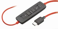 Casti Poly Blackwire 3225 / USB-C/A / Black 3