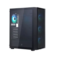 Carcasa 1STPLAYER GO6 / w/oPSU / Side-Window / 4 x FS7 / ATX / Black 4