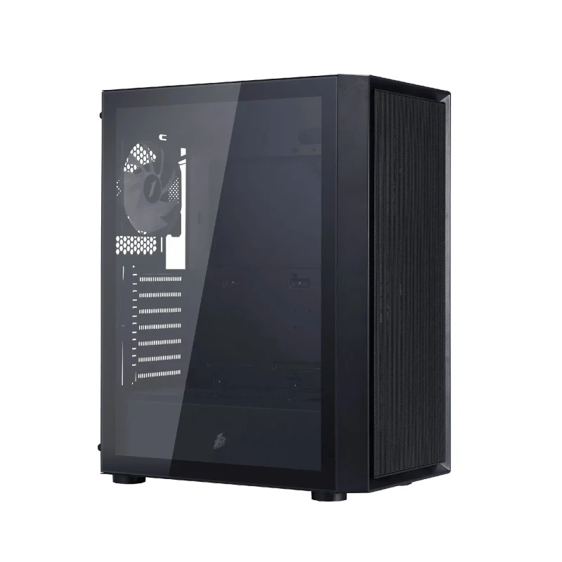Carcasa 1STPLAYER GO6 / w/oPSU / Side-Window / 4 x FS7 / ATX / Black 5