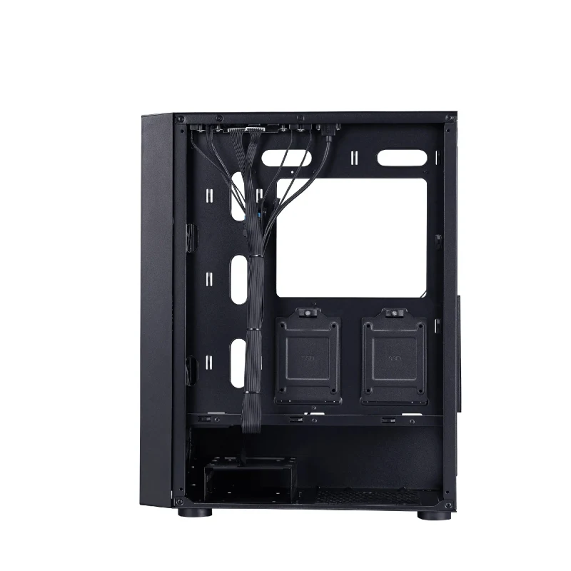 Carcasa 1STPLAYER GO6 / w/oPSU / Side-Window / 4 x FS7 / ATX / Black 9
