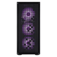 Carcasa 1STPLAYER GO6 / w/oPSU / Side-Window / 4 x FS7 / ATX / Black 2