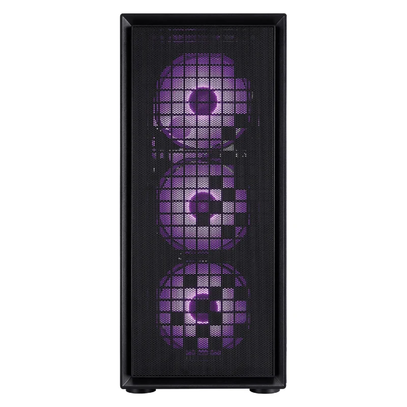 Carcasa 1STPLAYER GO6 / w/oPSU / Side-Window / 4 x FS7 / ATX / Black 2
