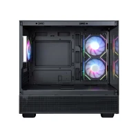 Carcasa 1STPLAYER Mi5 / no PSU / Side-Window / 3x120mm / mATX / Black 3