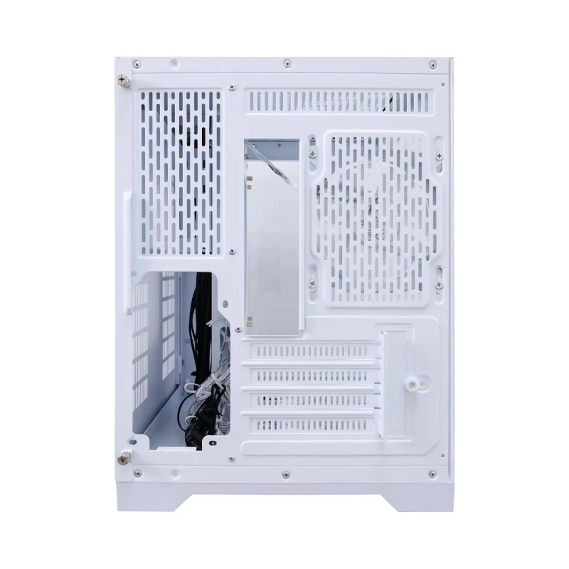 Carcasa 1STPLAYER MV5-TP / no PSU / Side-Window / 7x120mm / mATX / White 5