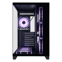 Carcasa 1STPLAYER MV8-TP / no PSU / Side-Window / 7x120mm / ATX / Black 5