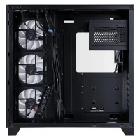 Carcasa 1STPLAYER MV8-TP / no PSU / Side-Window / 7x120mm / ATX / Black 3