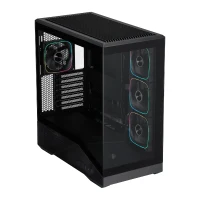 Carcasa 1STPLAYER GM7 / w/oPSU / Side-Window / 3x120mm / ATX / Black 2