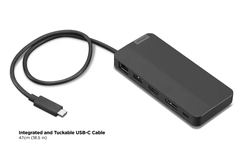 Lenovo USB-C Dual Display Travel Dock 6
