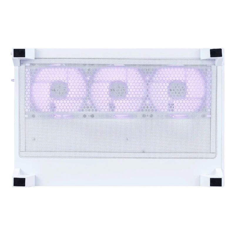 Carcasa 1STPLAYER MV8-TP / no PSU / Side-Window / 7x120mm / ATX / White 8