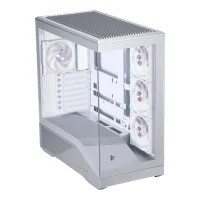 Carcasa 1STPLAYER GM7 / w/oPSU / Side-Window / 3x120mm / ATX / Silver 2