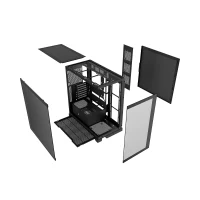 Carcasa 1STPLAYER Mi8 / no PSU / Side-Window / 7x120mm / ATX / Black 8