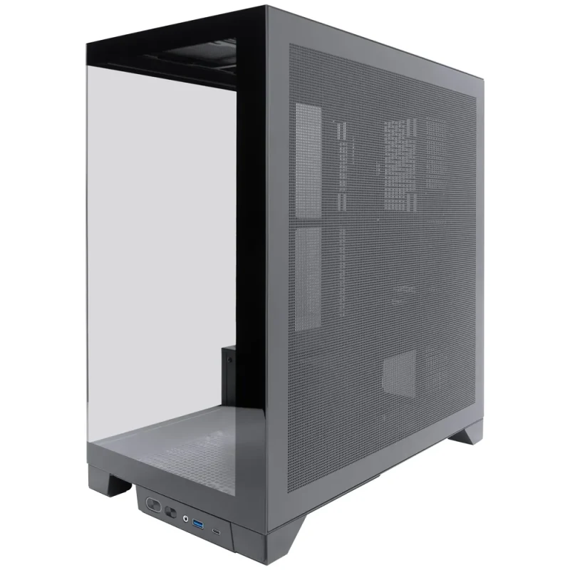 Carcasa 1STPLAYER Mi8 / no PSU / Side-Window / 7x120mm / ATX / Black 2