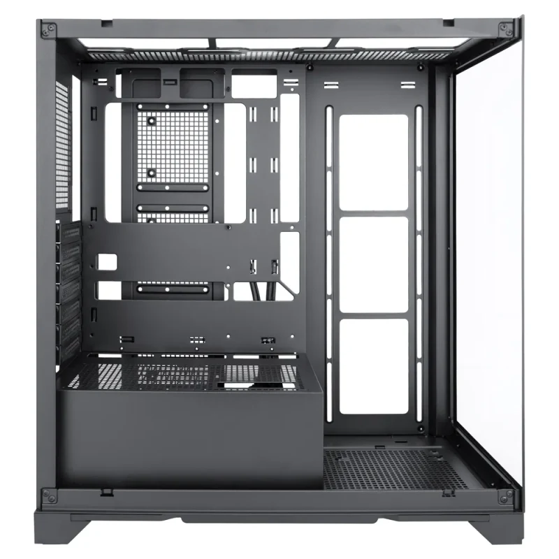Carcasa 1STPLAYER Mi8 / no PSU / Side-Window / 7x120mm / ATX / Black 3