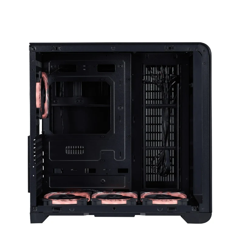 Carcasa 1STPLAYER RT7 / no PSU / Side-Window / 4x120mm / ATX / Black 6