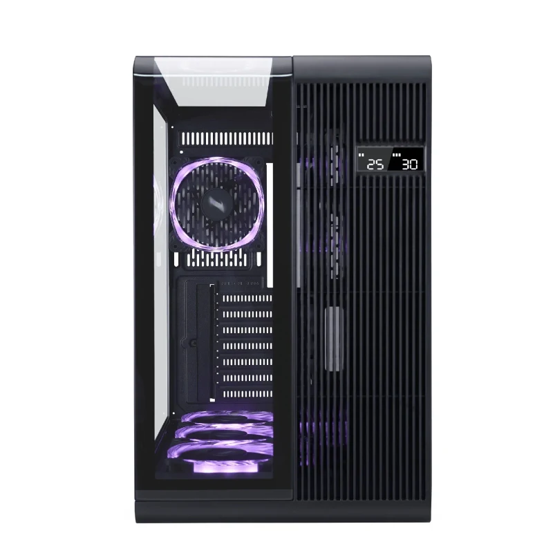 Carcasa 1STPLAYER RT7 / no PSU / Side-Window / 4x120mm / ATX / Black 2