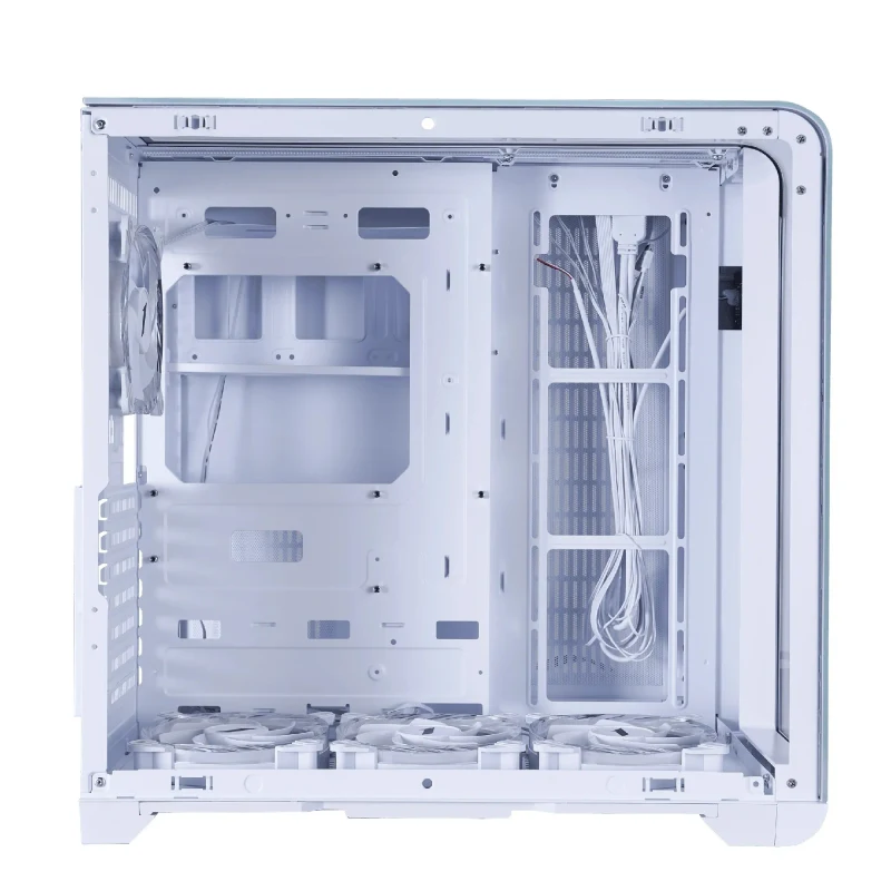 Carcasa 1STPLAYER RT7 / no PSU / Side-Window / 4x120mm / ATX / White 7