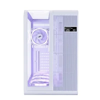 Carcasa 1STPLAYER RT7 / no PSU / Side-Window / 4x120mm / ATX / White 2