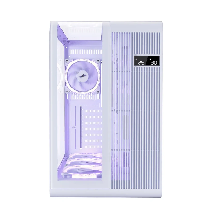 Carcasa 1STPLAYER RT7 / no PSU / Side-Window / 4x120mm / ATX / White 2
