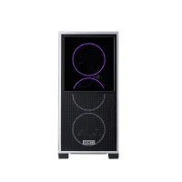 Carcasa 1STPLAYER IF8 / no PSU / Side-Window / 4x120mm / ATX / Black 6