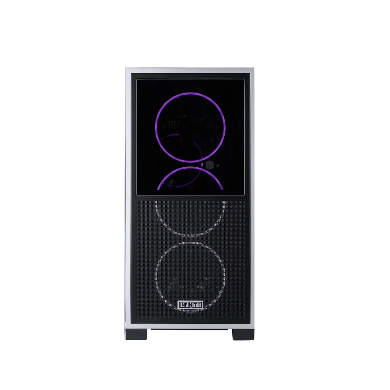 Carcasa 1STPLAYER IF8 / no PSU / Side-Window / 4x120mm / ATX / Black 6