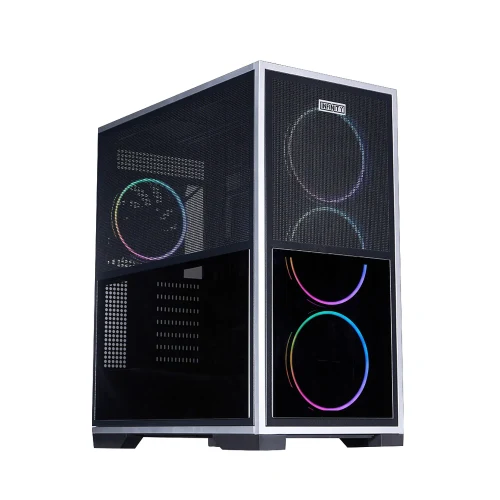 Carcasa 1STPLAYER IF8 / no PSU / Side-Window / 4x120mm / ATX / Black