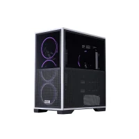 Carcasa 1STPLAYER IF8 / no PSU / Side-Window / 4x120mm / ATX / Black 3