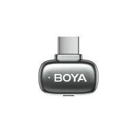 Portable Recording Microphone Boya Mini 2-02, Wireless, Silver 2