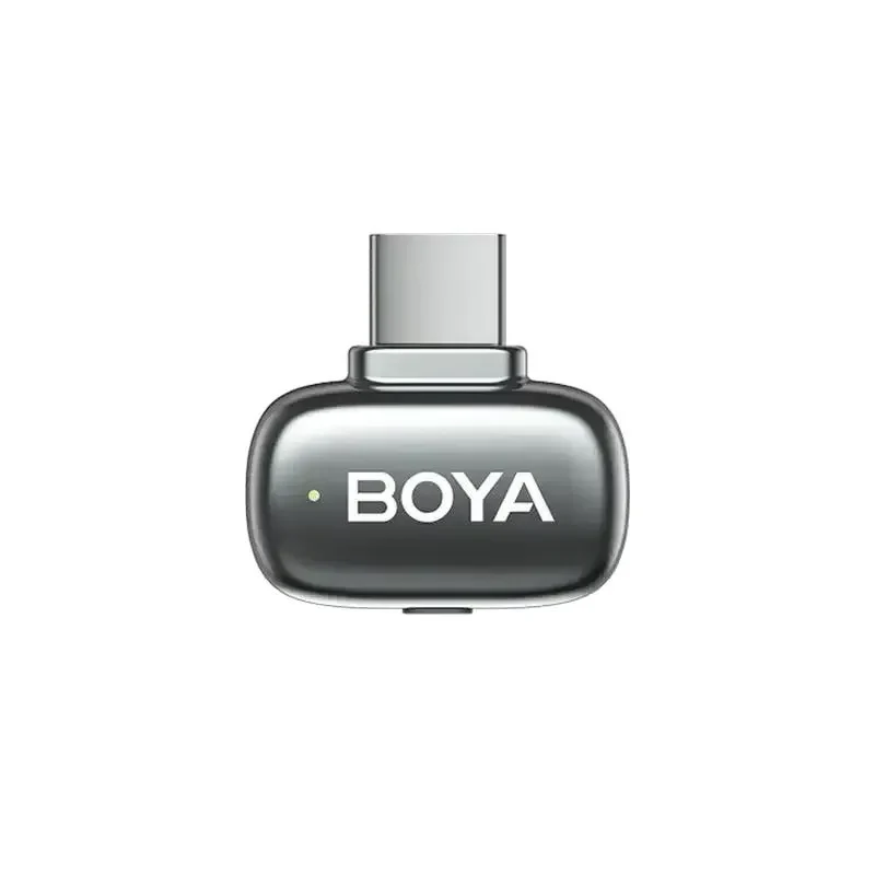 Portable Recording Microphone Boya Mini 2-02, Wireless, Silver 2