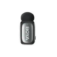 Portable Recording Microphone Boya Mini 2-02, Wireless, Silver 3