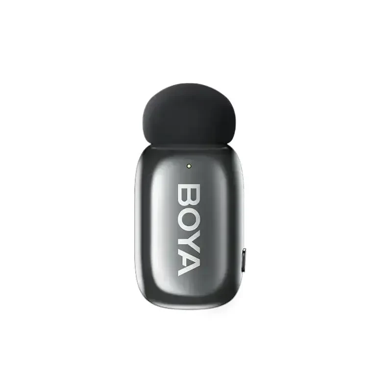 Portable Recording Microphone Boya Mini 2-02, Wireless, Silver 3