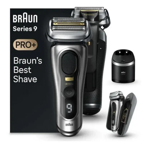 Men's Electric Shaver Braun 9 PRO+ 9577cc, Silver